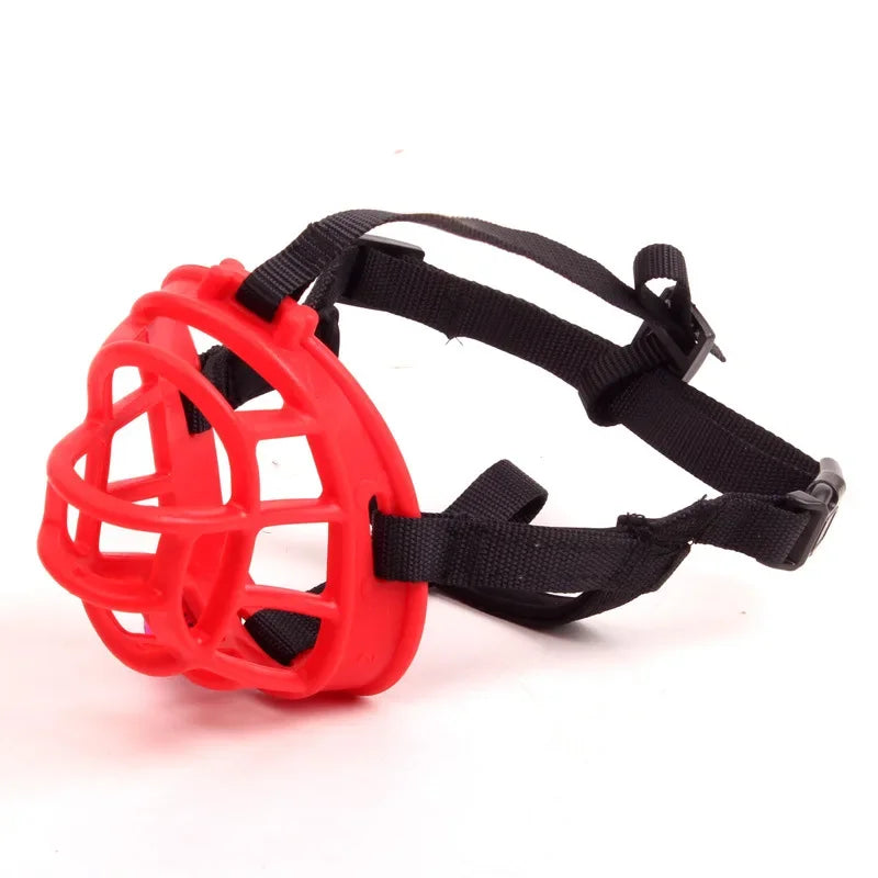 Safe and Non-toxic Pet Muzzle for Medium Large Dogs Reflective Big Dog Basket Mask Anti Barking Alaskan Hound mascotas Supplies