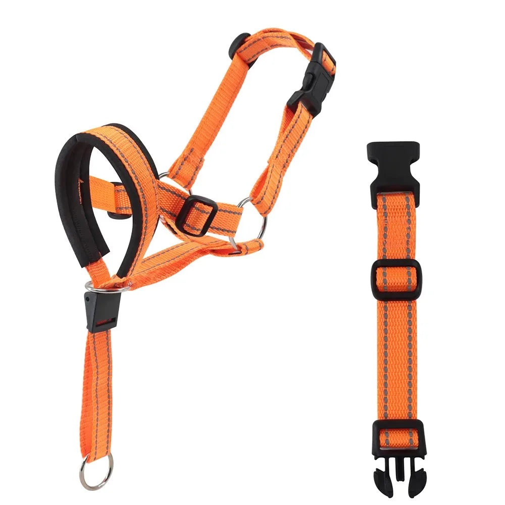 New Nylon Portable Dog Muzzle Rope, Dog Cage Head Anti-Bite Pet Large Dog Mask, Pet factory Wholesale