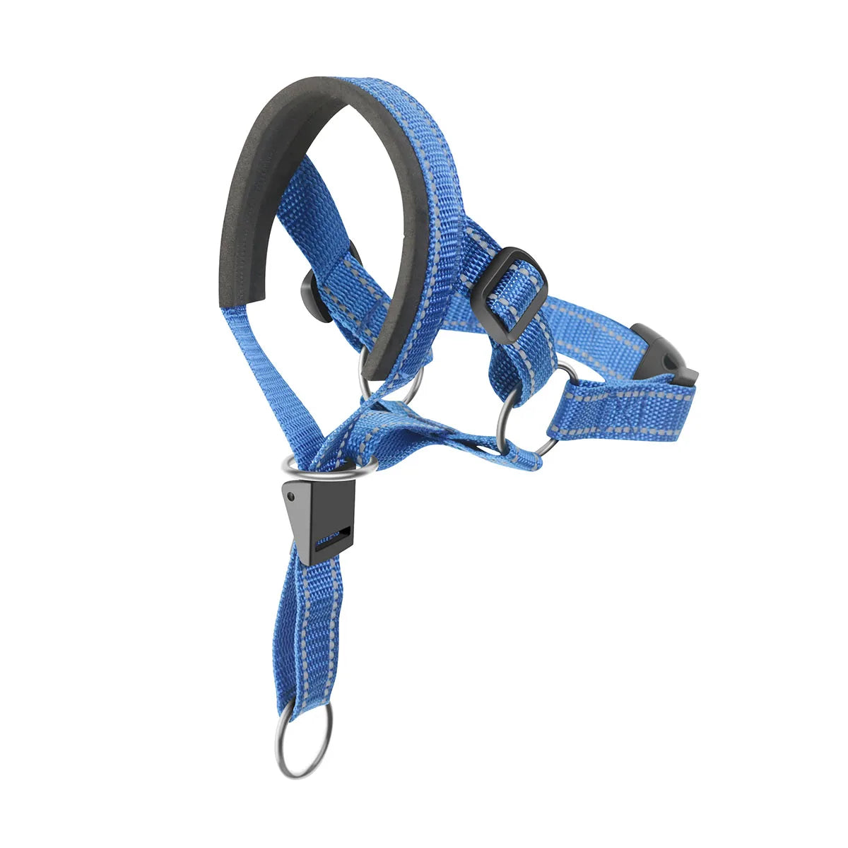 Quick-release Dog Muzzle for Dog Head Halter Muzzle with Safety Strap Anti-biting Dog Muzzle To Stop Dog Pulling on the Leash