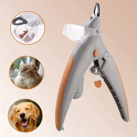 Pet Nail Clipper with LED Light for Cats