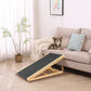 Adjustable Wooden Dog Ramp Folding Pet Ladder - Premium Quality - Durable Design | Fast Shipping from USA