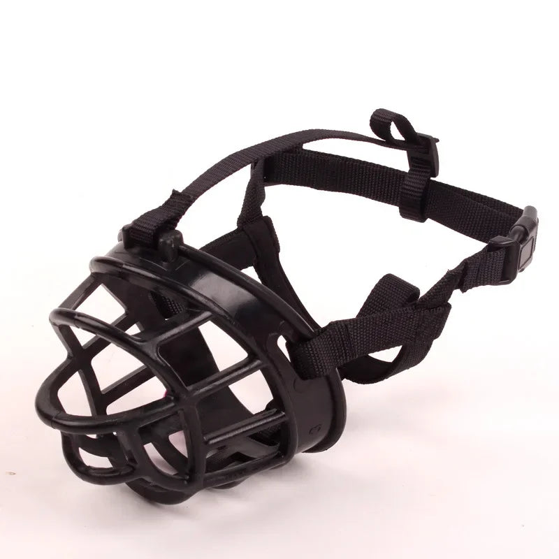 Safe and Non-toxic Pet Muzzle for Medium Large Dogs Reflective Big Dog Basket Mask Anti Barking Alaskan Hound mascotas Supplies
