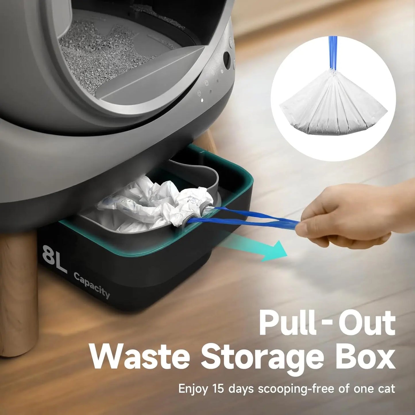 G1 Self-Cleaning Dog & Cat Litter Box with Smart - Premium Quality - Durable Des | Fast Shipping from USA