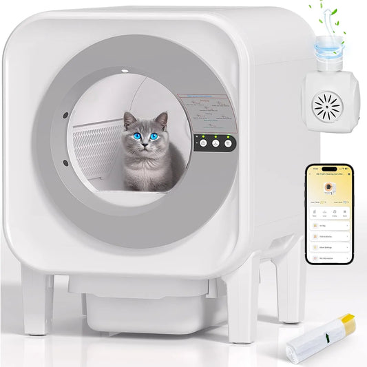 XXL Smart Self-Cleaning Litter Box 75L for Dogs - Premium Quality - Durable Desi | Fast Shipping from USA