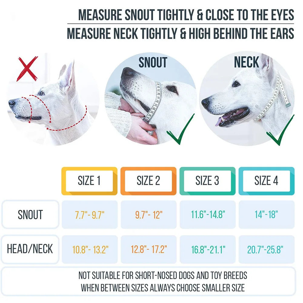 New Nylon Portable Dog Muzzle Rope, Dog Cage Head Anti-Bite Pet Large Dog Mask, Pet factory Wholesale