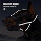Reflect Light Dog Mouth Guard Cover Comfy Breathable Basket Muzzle Against Biting Barking Dog Mask Anti-barking Muzzle For Pets
