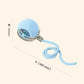 Interactive Dog Toys Usb C Rechargeable Pet Interactive Toys Electric Cats Ball Automatic Rolling Fake Tail Ball Dog &