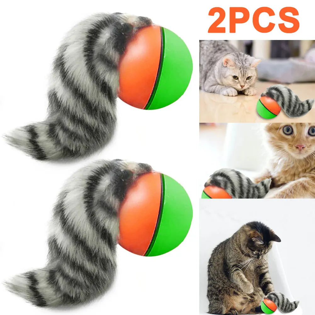 Automatic Rolling Dog & Cat Ball Toy Interactive Rechargeable - Premium Quality  | Fast Shipping from USA