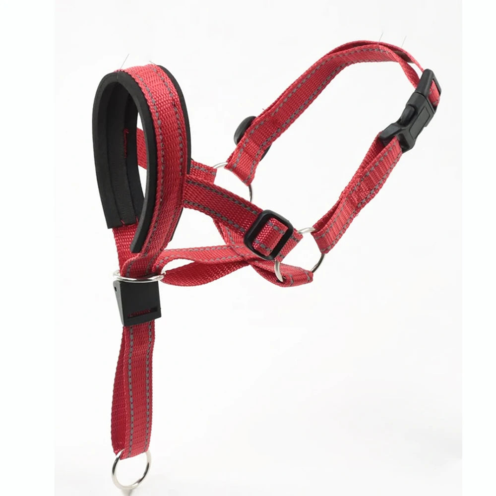 New Nylon Portable Dog Muzzle Rope, Dog Cage Head Anti-Bite Pet Large Dog Mask, Pet factory Wholesale