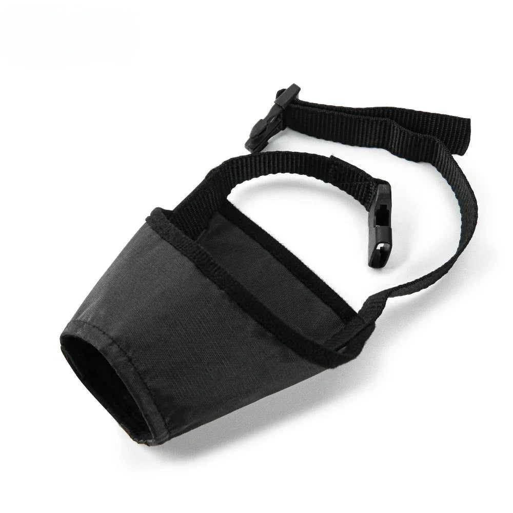 Dog Muzzles for Small Medium Large Dogs Soft Nylon Muzzle with Safety Buckle Puppy Muzzle Stop Biting Barking Dog Accessories