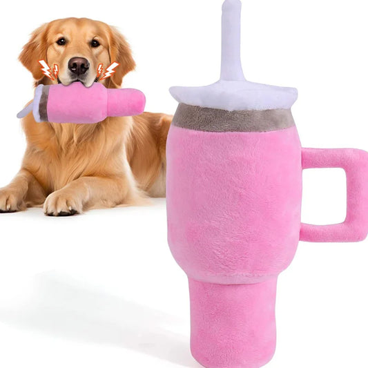 1-Piece Water Cup Toy - Food-Grade Pp, 2-In-1 Water and Play, Leak-Proof, Pet-Attracting Easy to Clean, Outdoor Walking