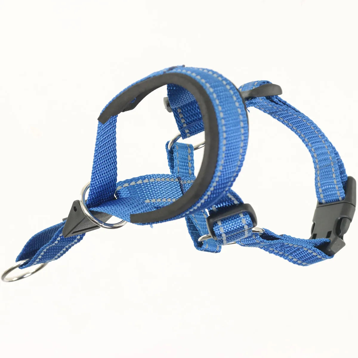 Quick-release Dog Muzzle for Dog Head Halter Muzzle with Safety Strap Anti-biting Dog Muzzle To Stop Dog Pulling on the Leash