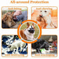 Pet Dog Muzzles Adjustable Breathable Dog Mouth Cover Anti Bark Bite Mesh Dogs Mouth Muzzle Mask For Dogs Long Mouth Doggy Use