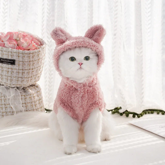 Dog Clothing Autumn Winter New Hoodies Cat Dog Clothing Cat Clothing Warm and Soft Skin Friendly Soft Skin Friendly