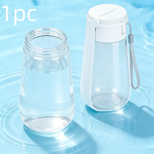 1 PC Portable Flip-Top Cup - Collapsible, Curved Wide-Mouth Fits Pets' Snouts, Dual-Use for Feeding and Drinking.dog