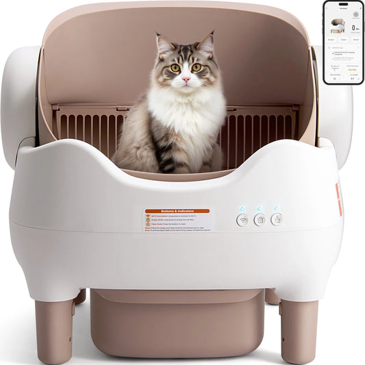 Self-Cleaning Dog & Cat Litter Box with App Control - Premium Quality - Durable  | Fast Shipping from USA